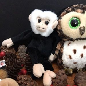 Ty Beanie Baby Mooch monkey